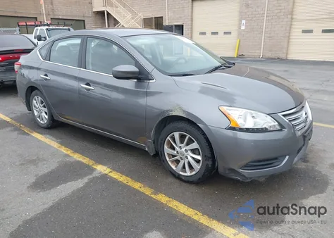 2015 Nissan Sentra Sv из США, поврежденный, VIN 3N1AB7AP0FY229699